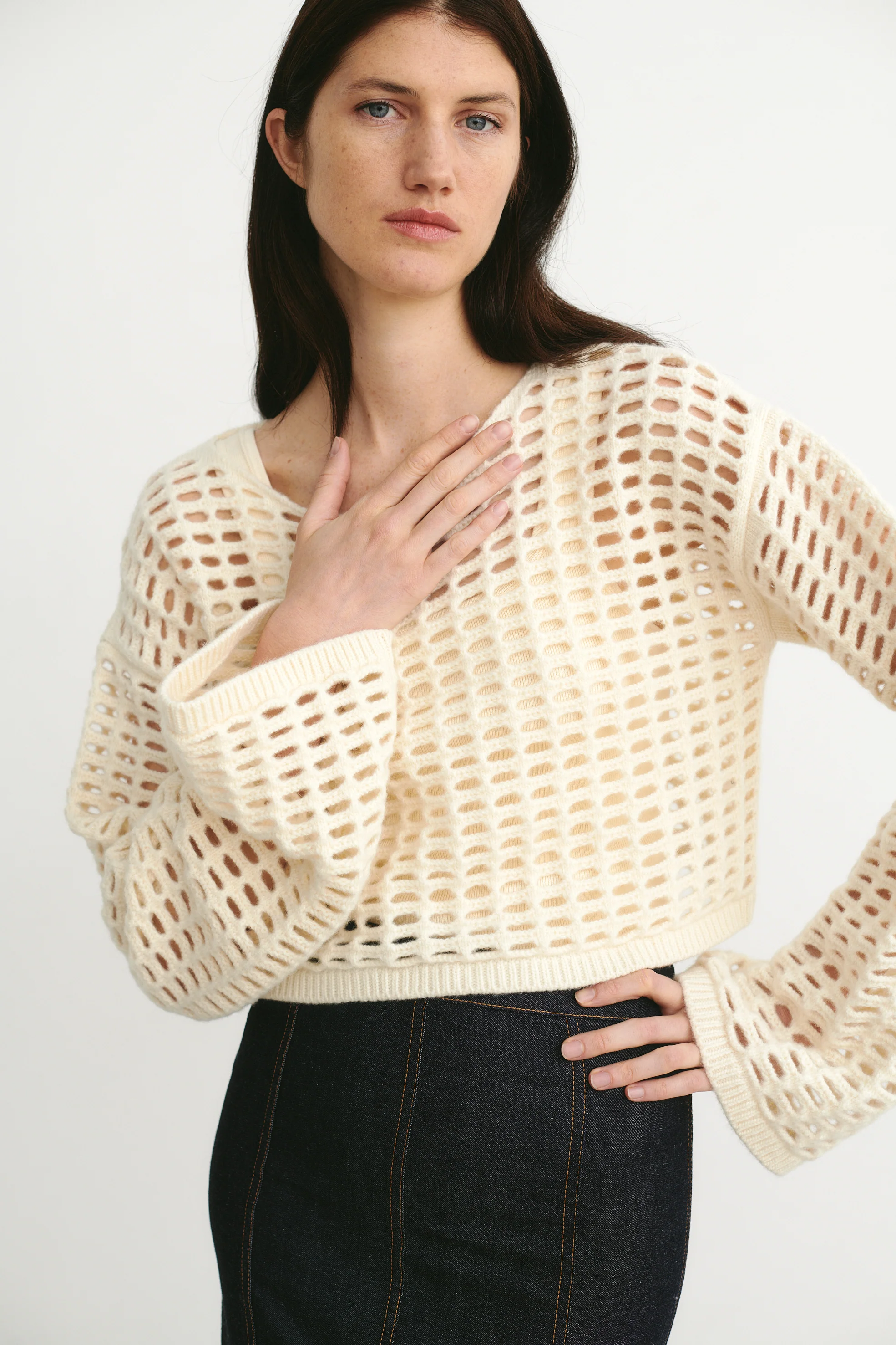 Allegra Sweater Off-White - Image 2