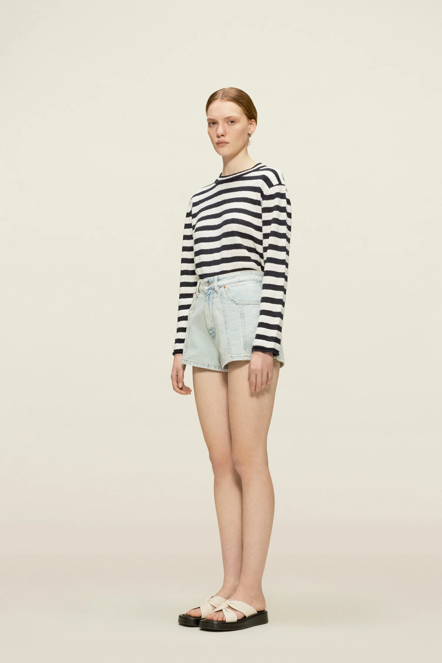 Ana Denim Shorts - Image 4