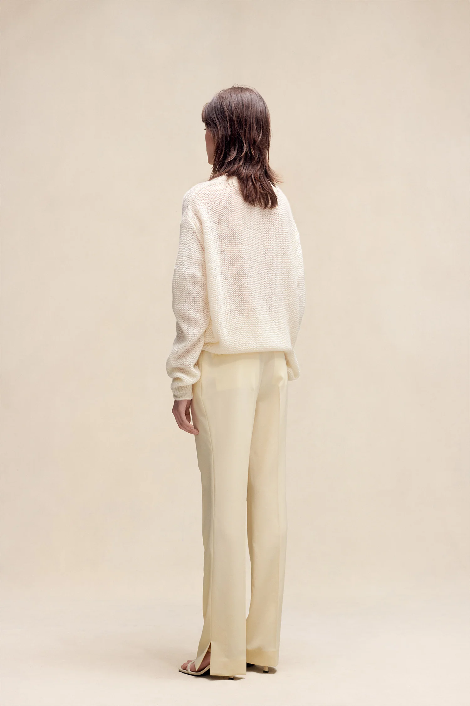 Daniel Trousers Butter Cream - Image 3