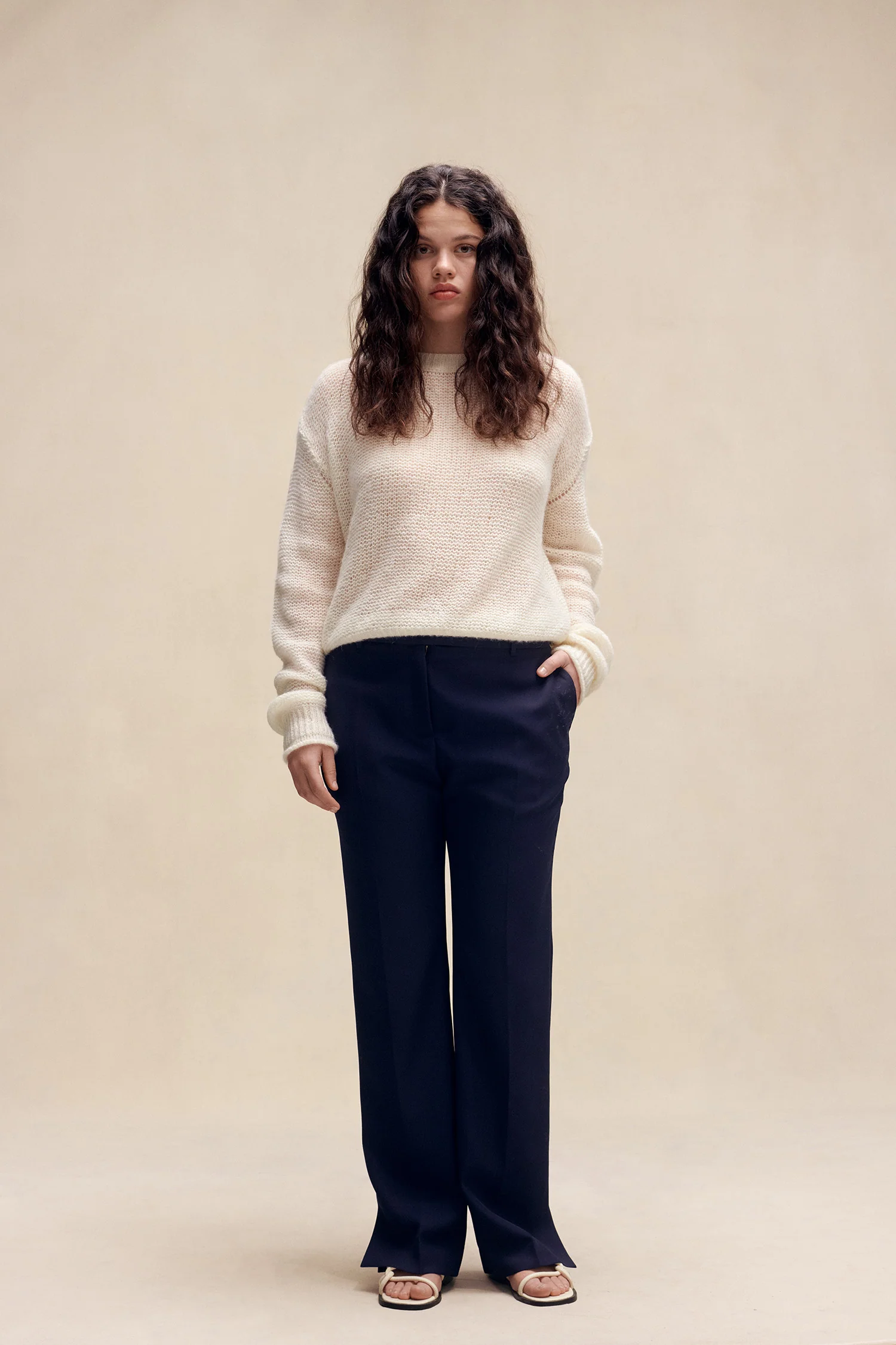 Daniel Trousers Navy - Image 3