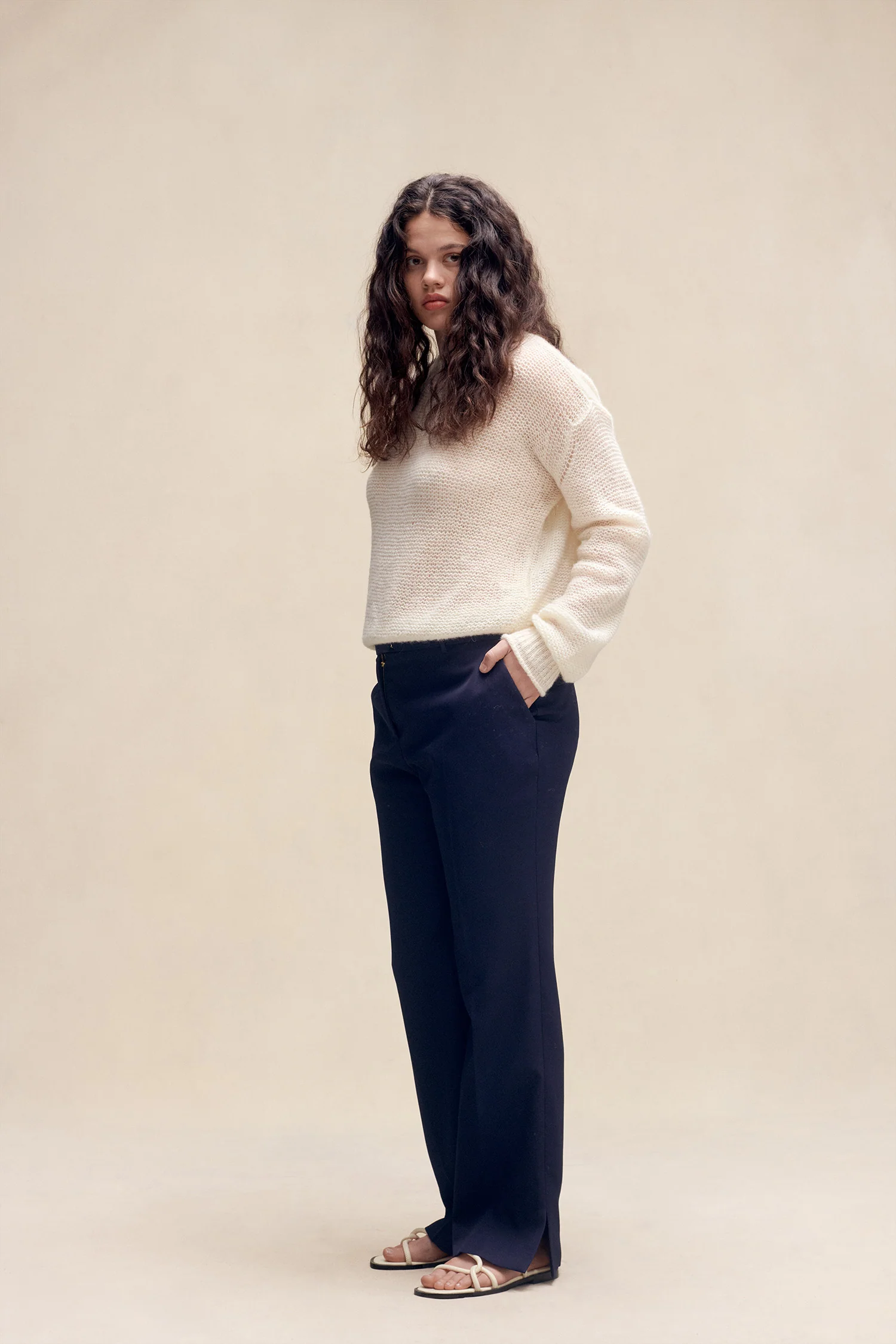 Daniel Trousers Navy - Image 5