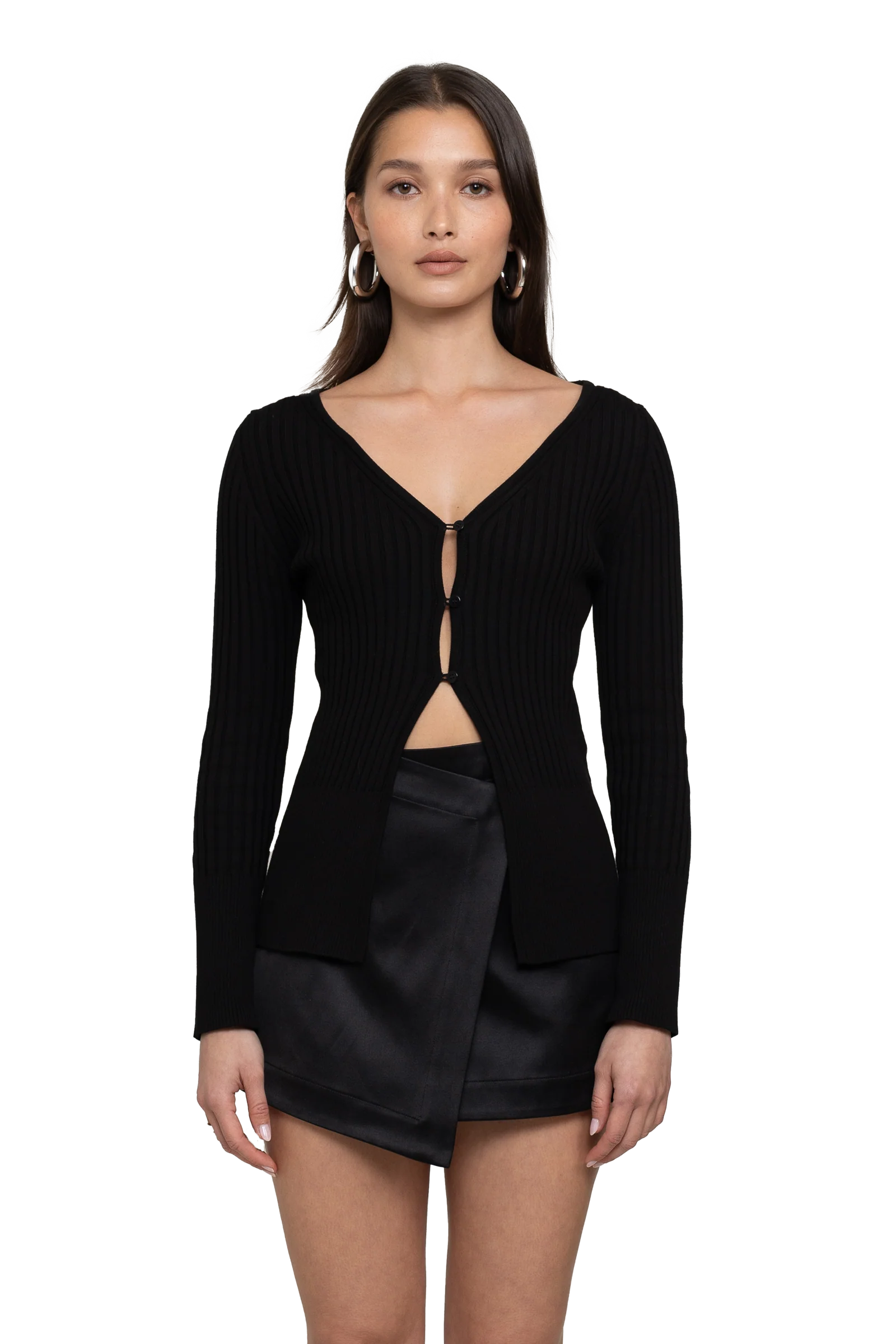 Day-To-Night Cardigan Black