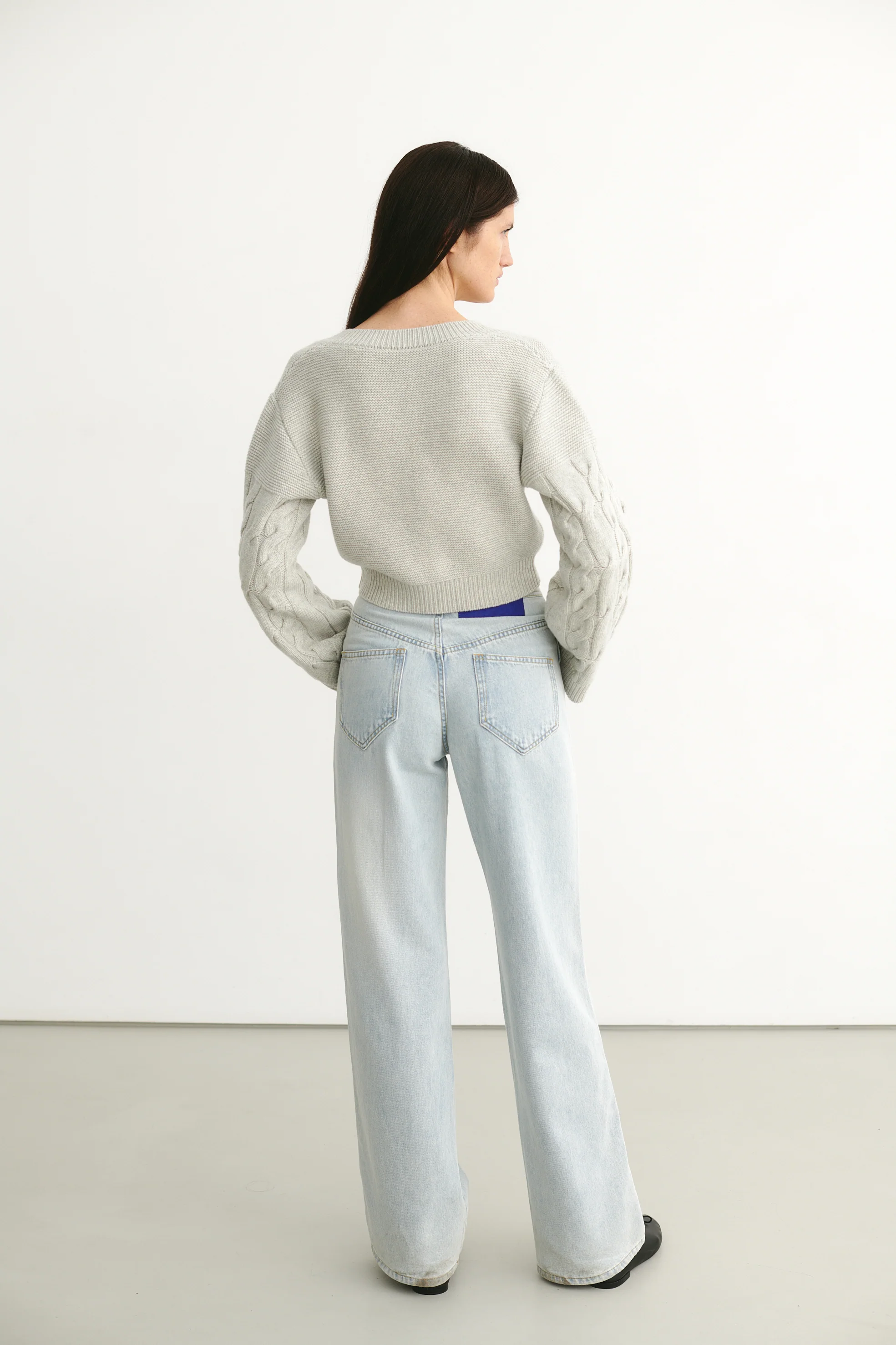 Delilah Sweater Grey - Image 4