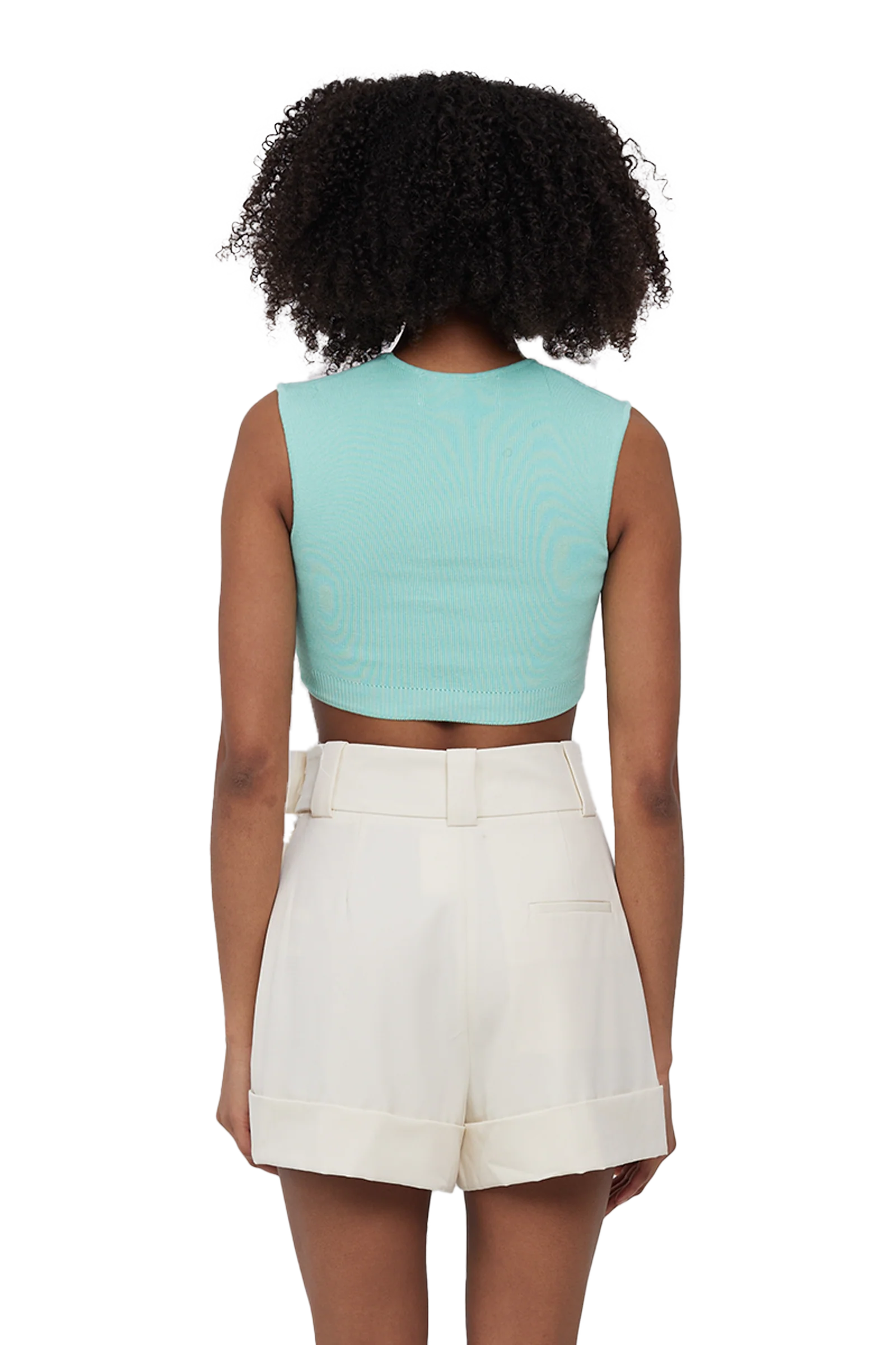 Elevated Everyday Bra Top Aqua - Image 3