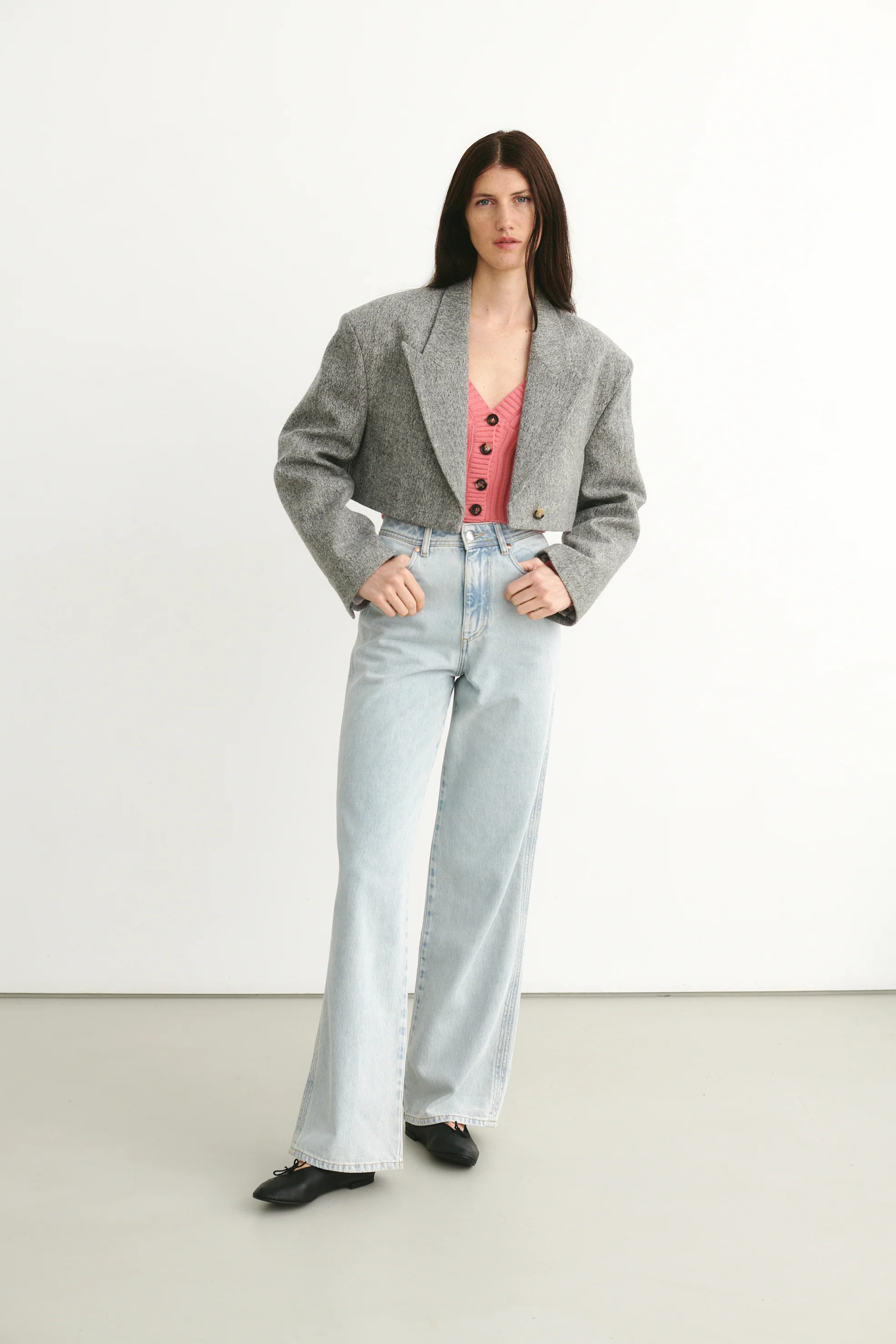 Elizabeth Blazer Grey
