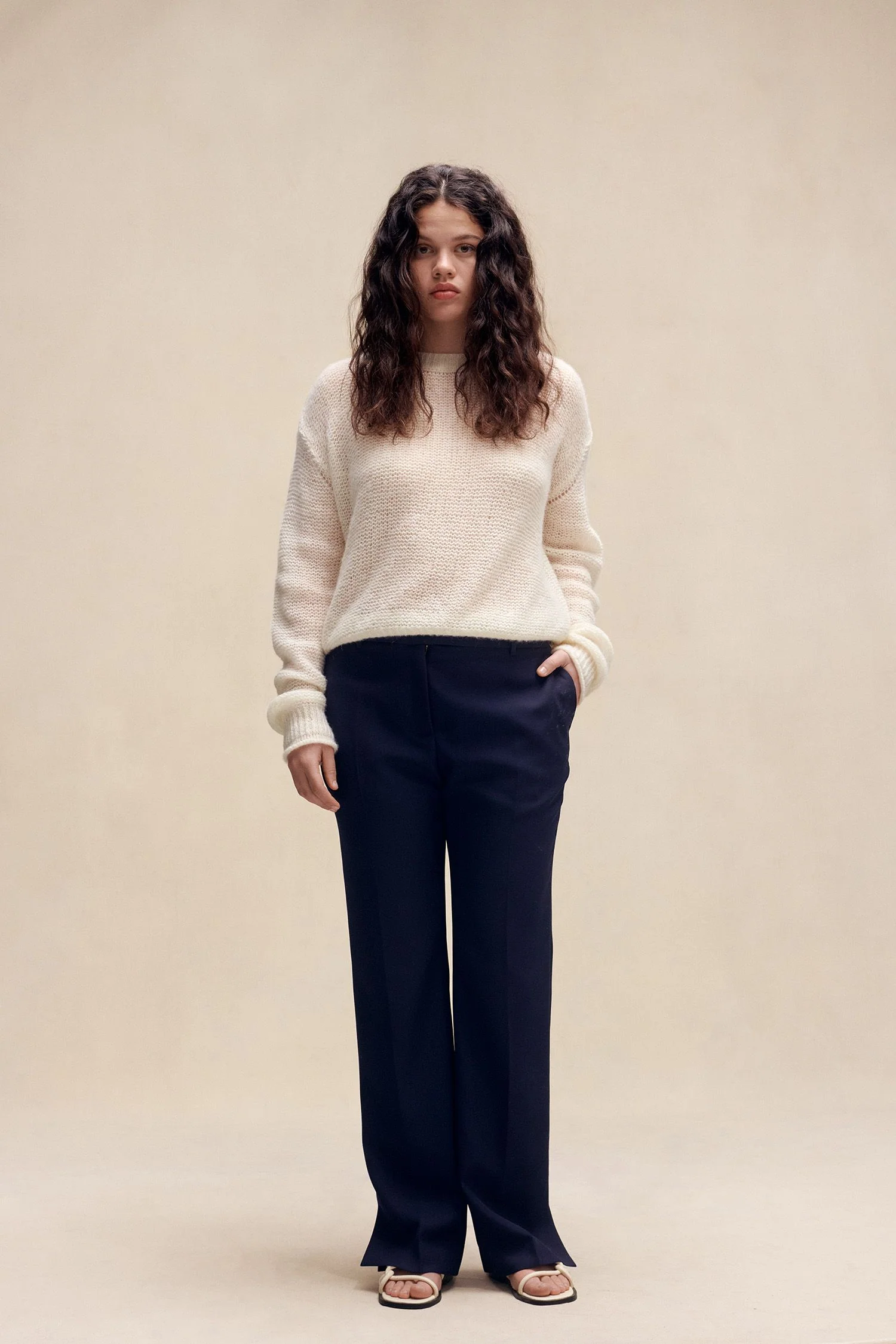 Ellie Sweater Off White - Image 6