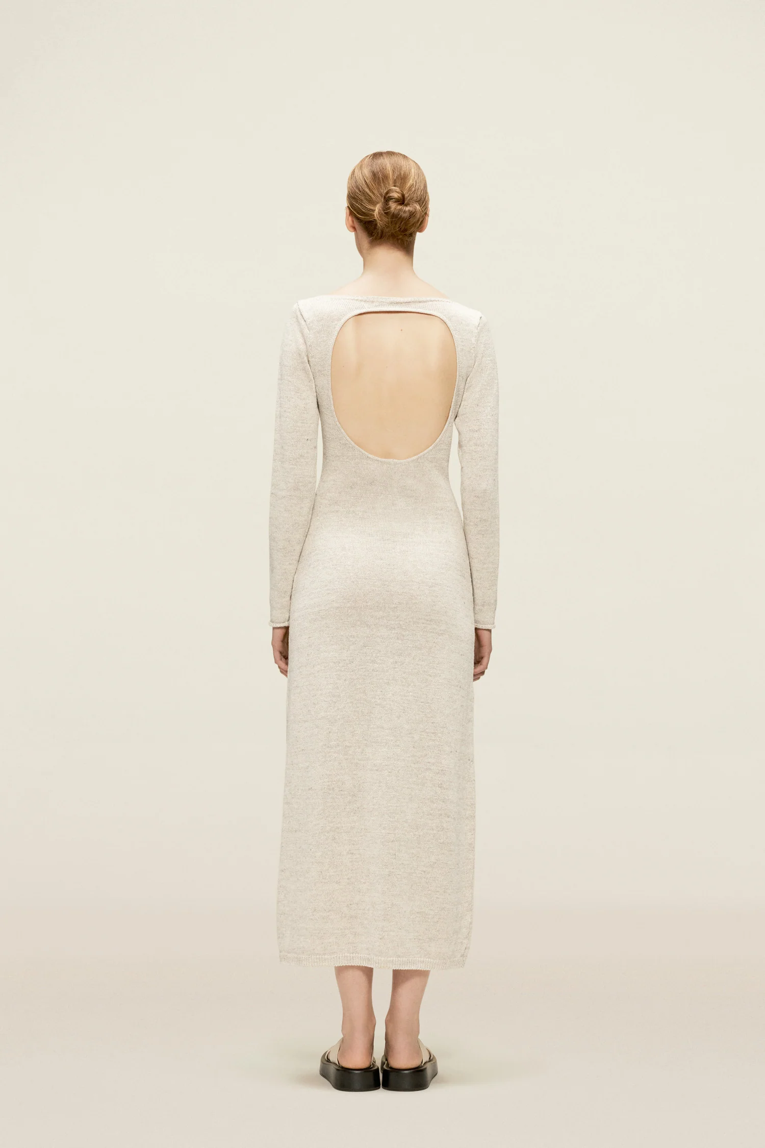 Elsa Dress Natural - Image 2