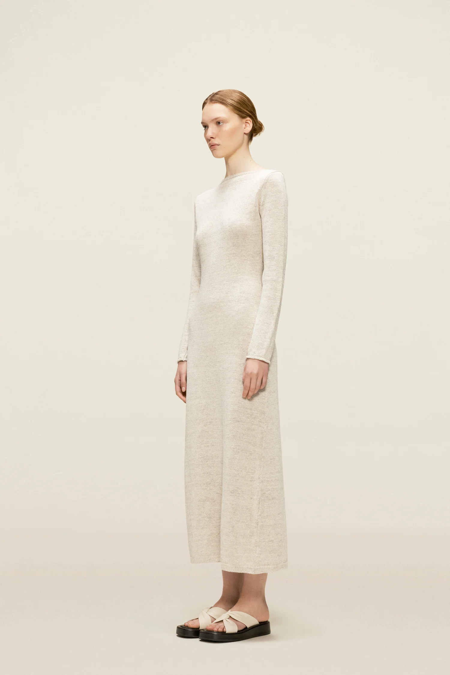Elsa Dress Natural - Image 4