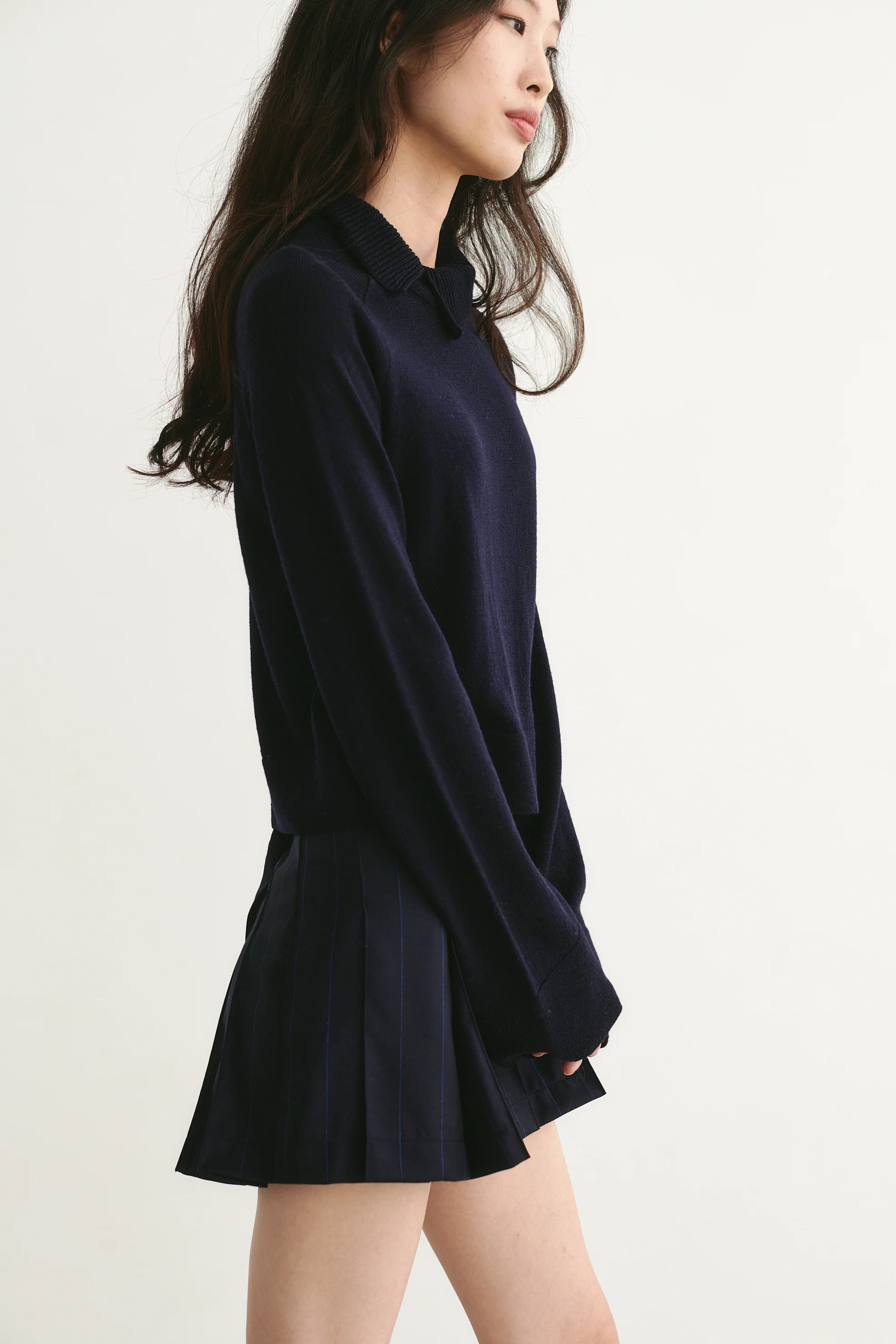 Harper Sweater Navy - Image 3