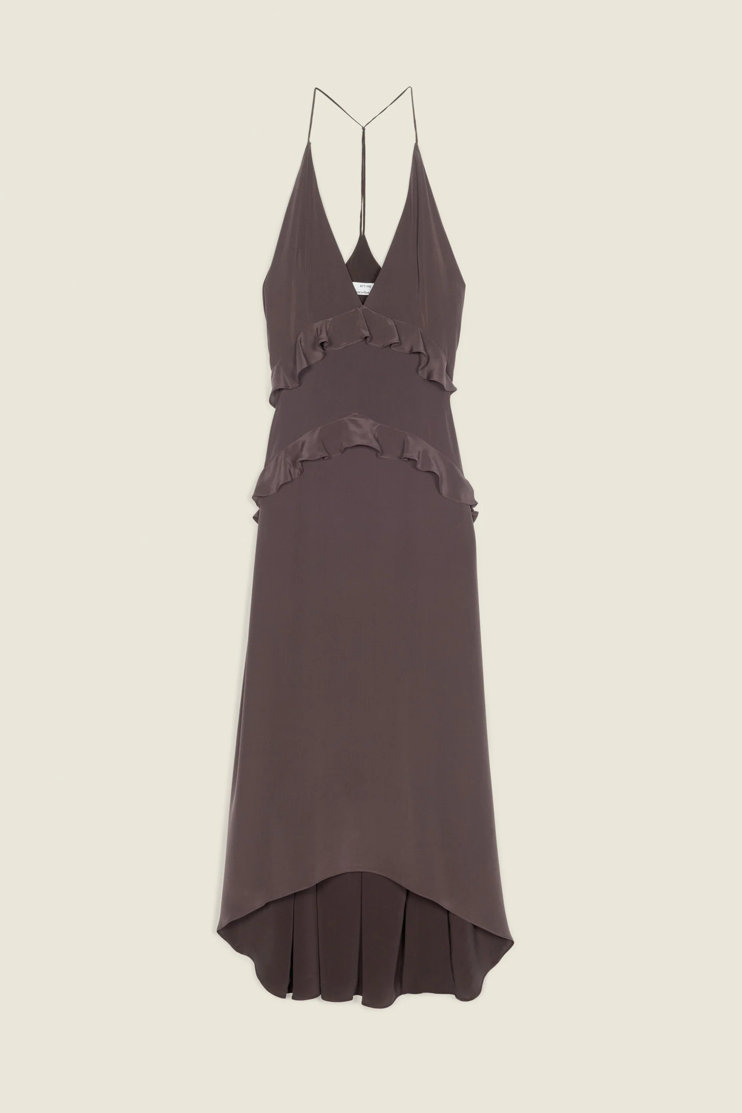 Holly Dress Aubergine