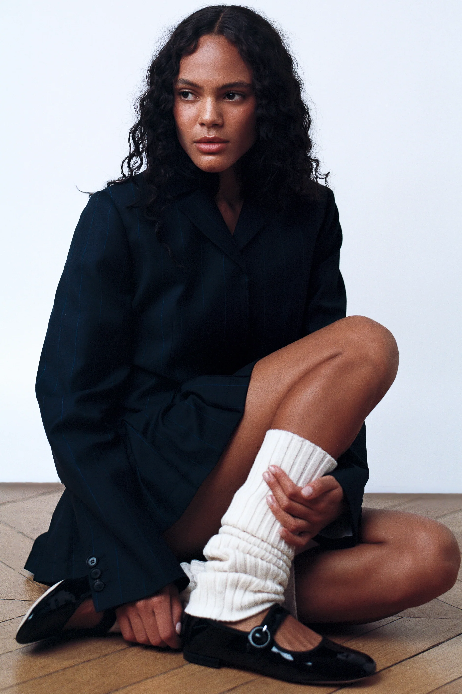 Alicia Leg Warmers White - Image 3