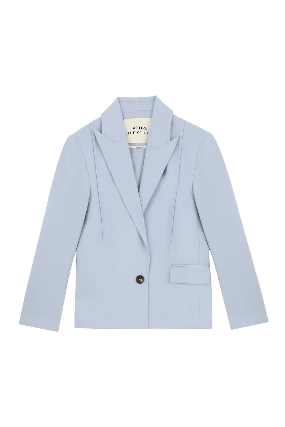 Organic Lightweight Blazer Light Blue - Image 5