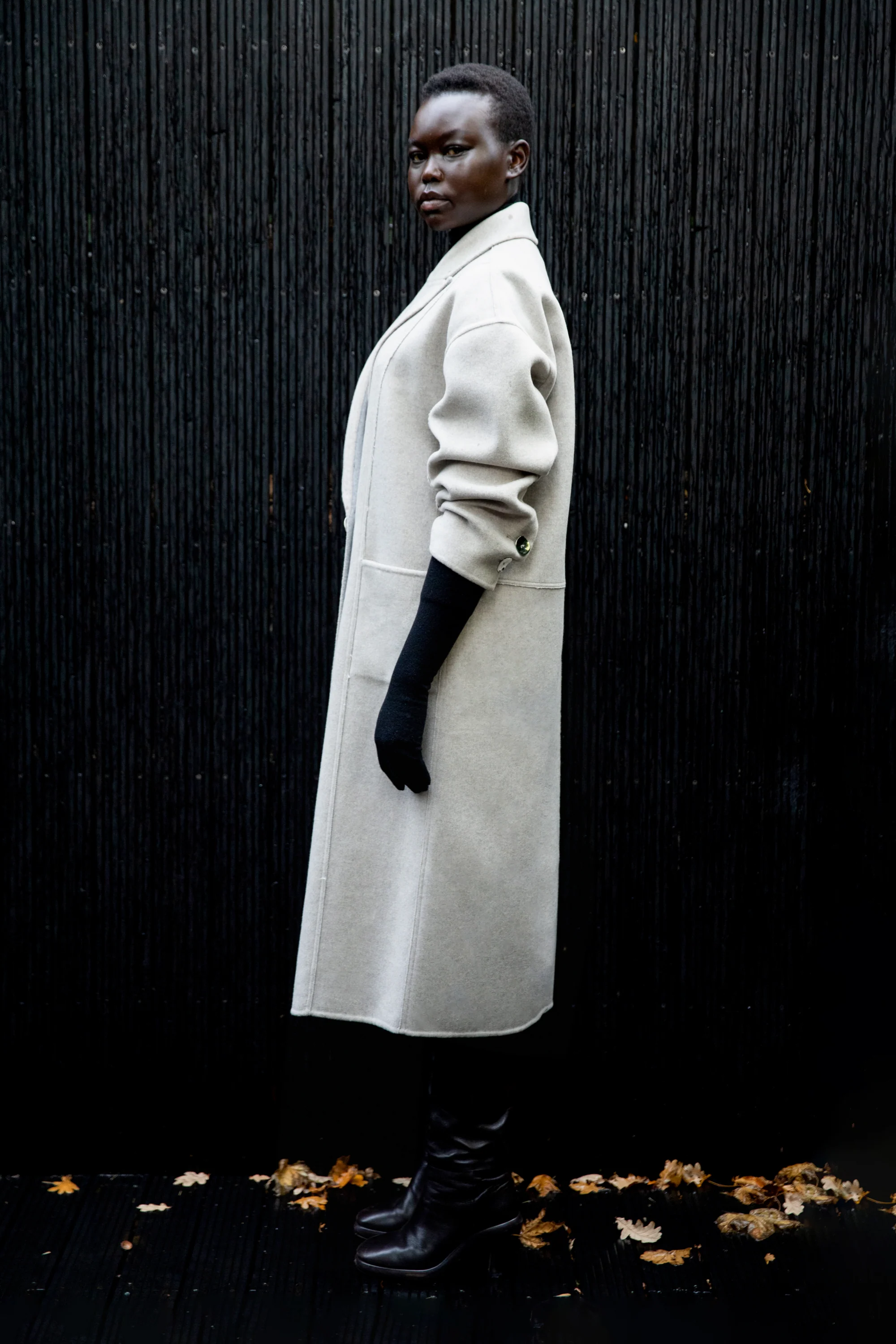 Reversible Wool Coat - Image 3
