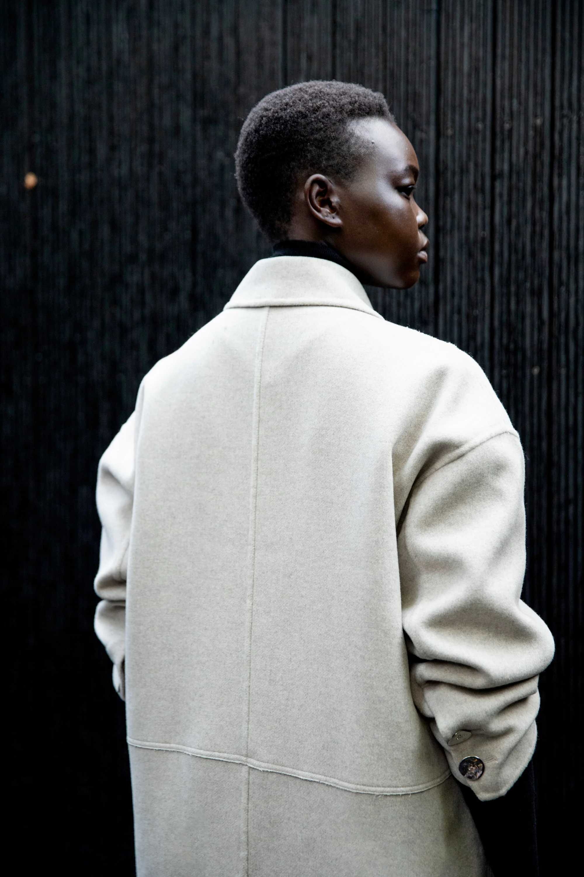 Reversible Wool Coat - Image 5
