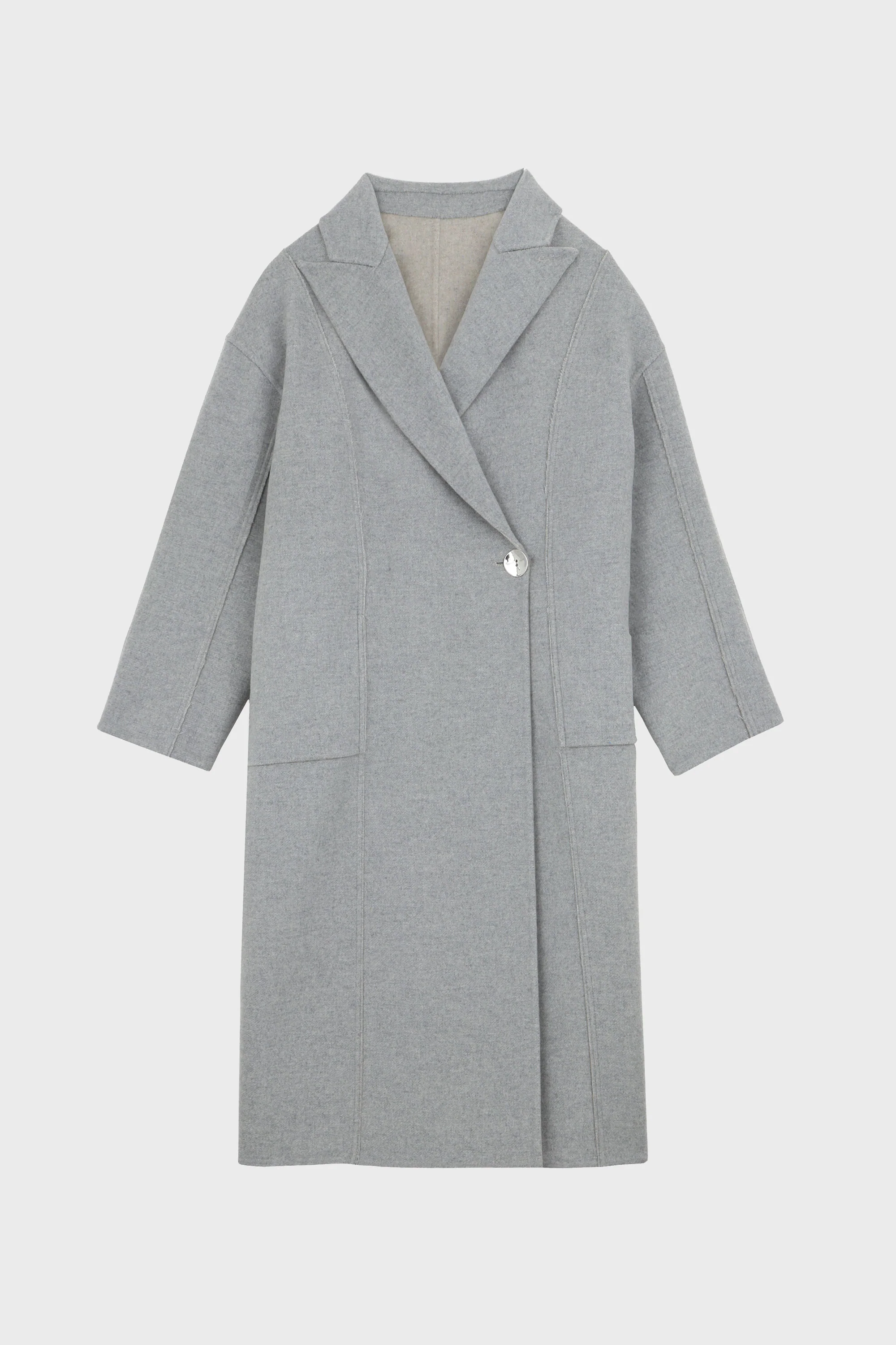 Reversible Wool Coat - Image 6