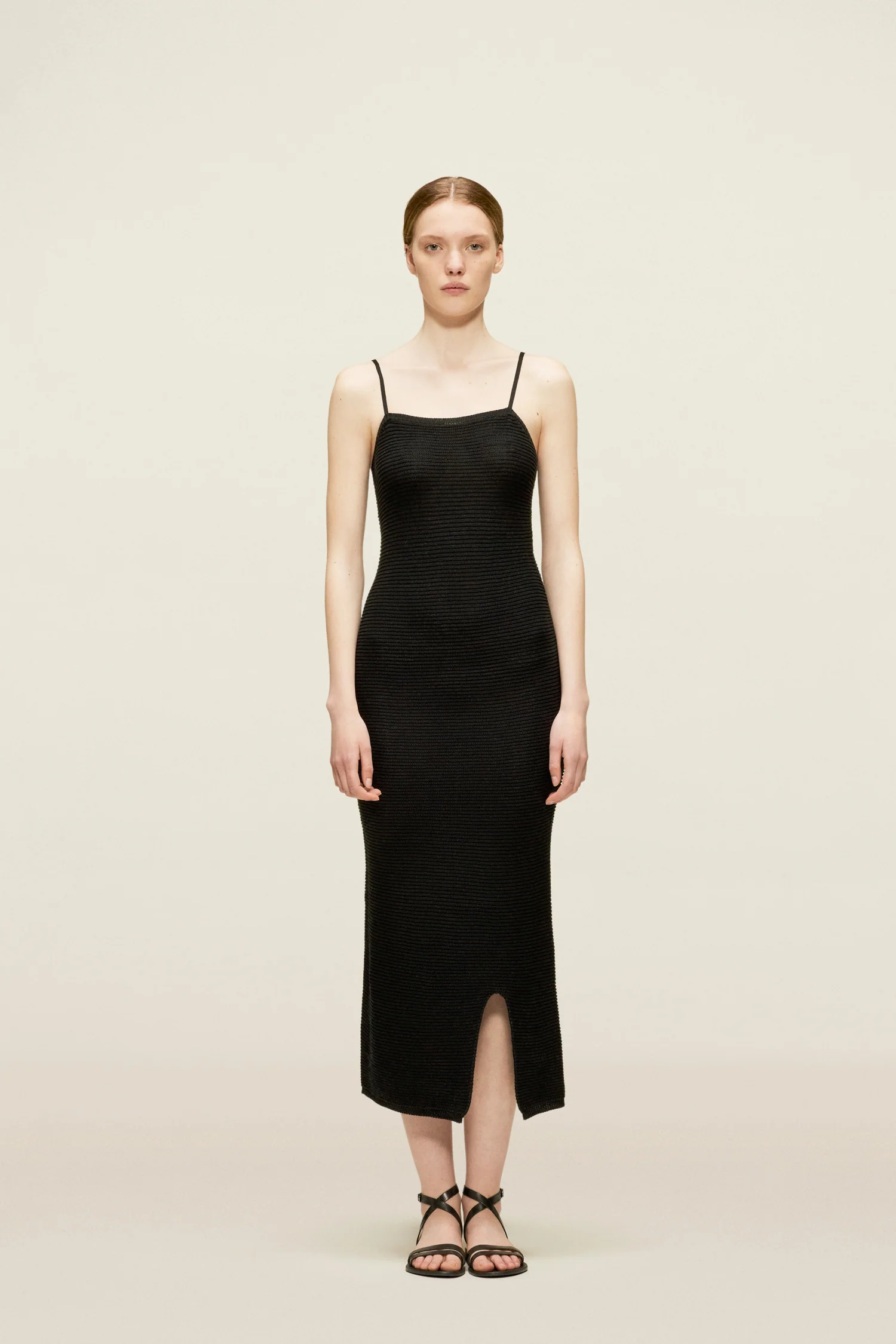 Rosie Midi Dress Black