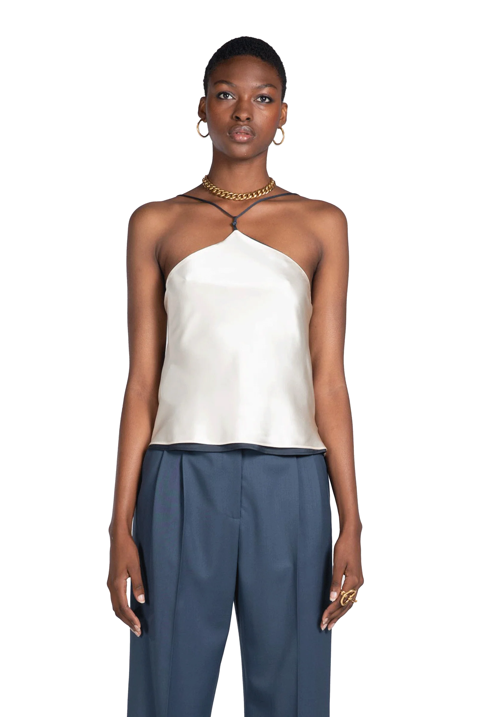 Reversible Cami Navy-White - Image 2