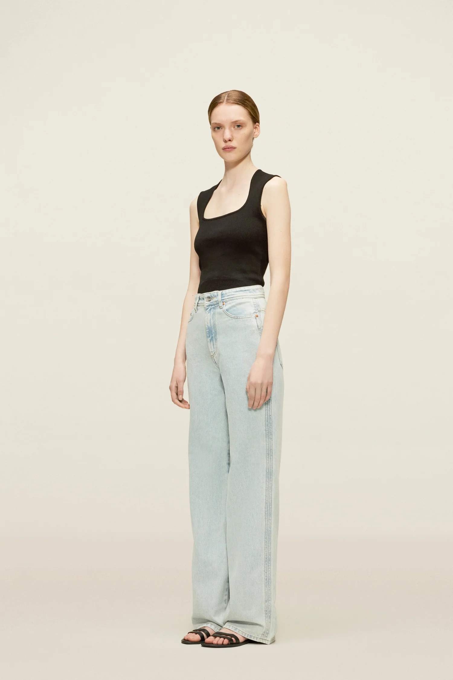 Sky Straight Leg Denim - Image 2