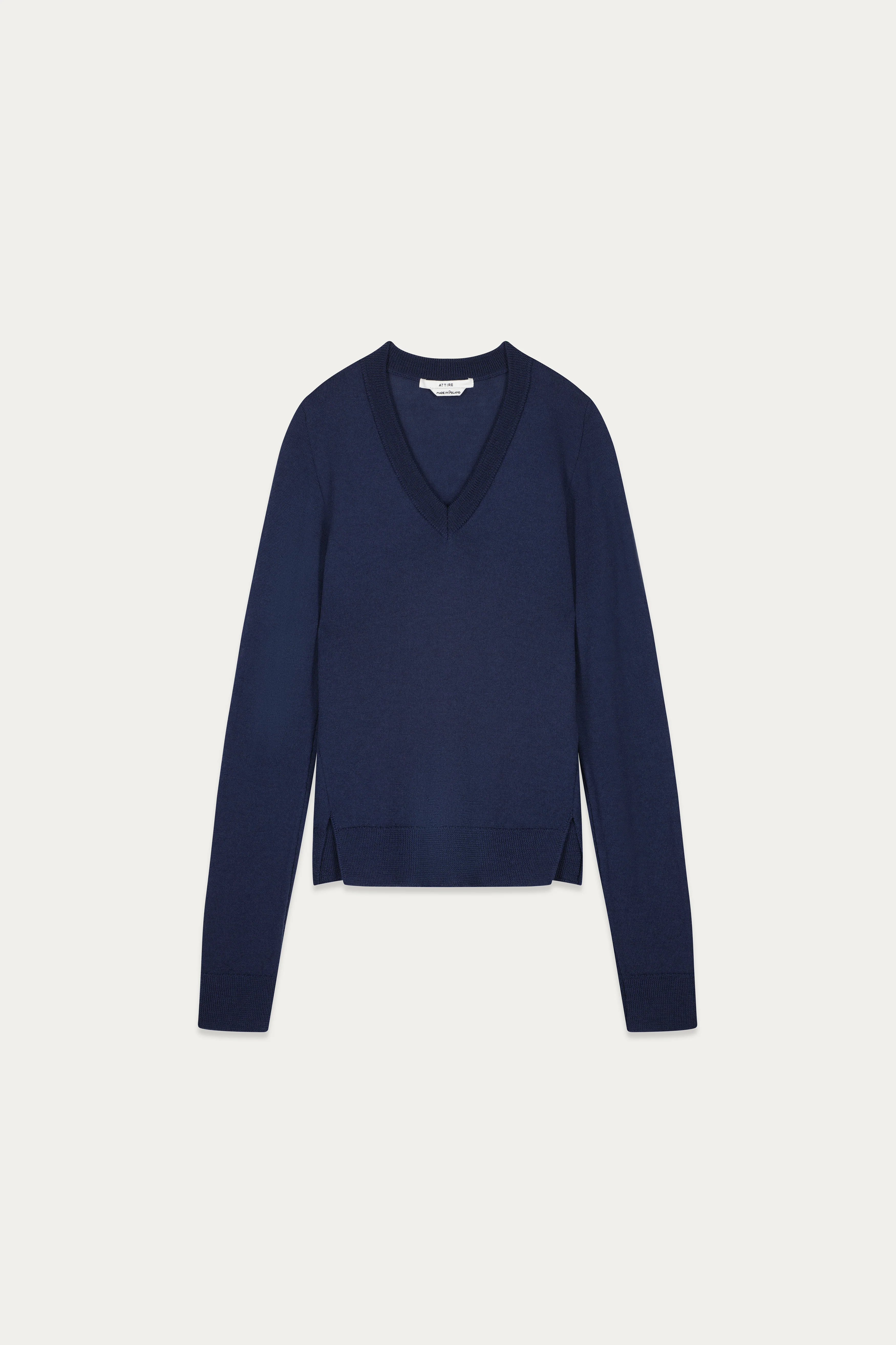 Sonia V-Neck Sweater Blue - Image 5