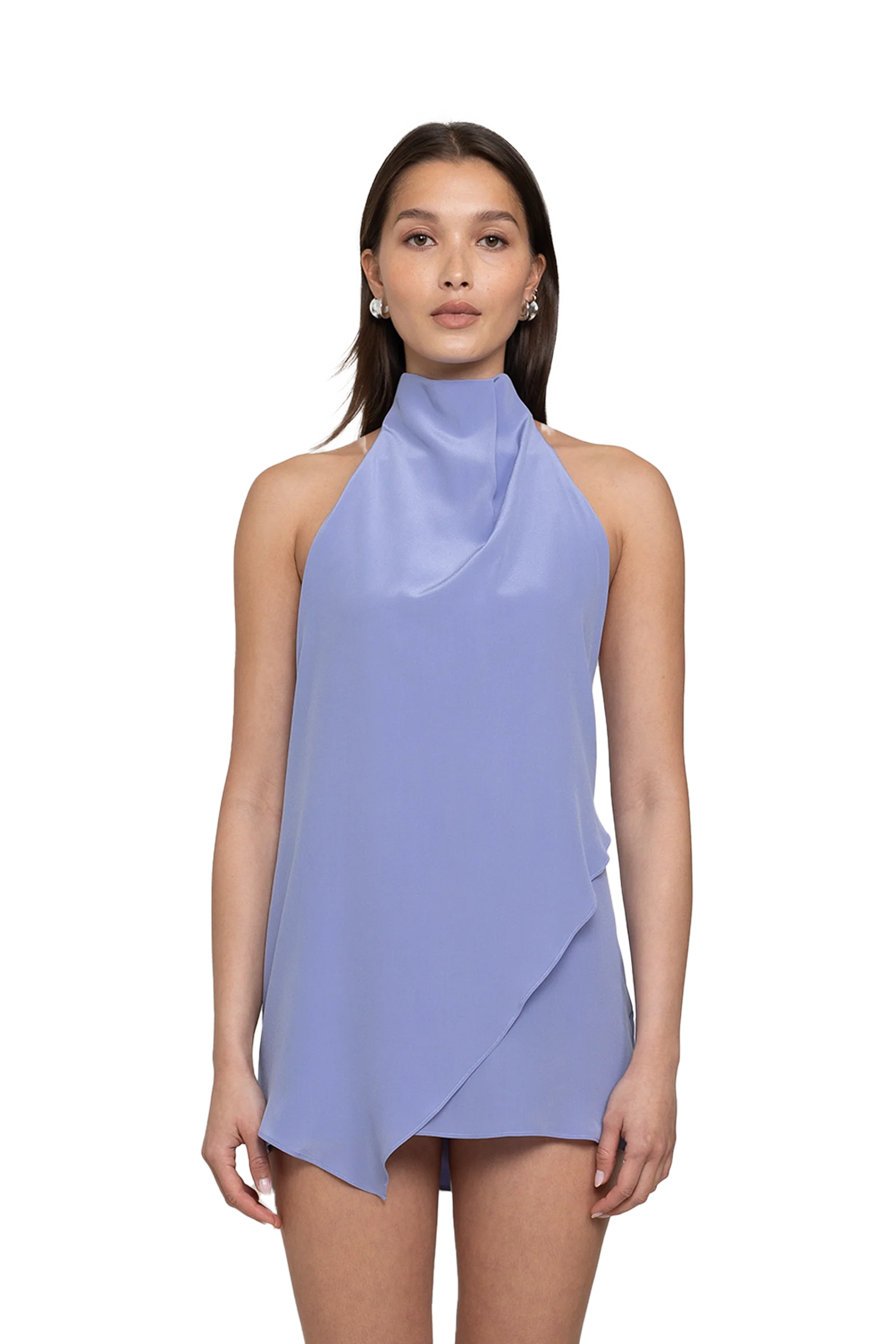 Super Mini Dress Purple - Image 2