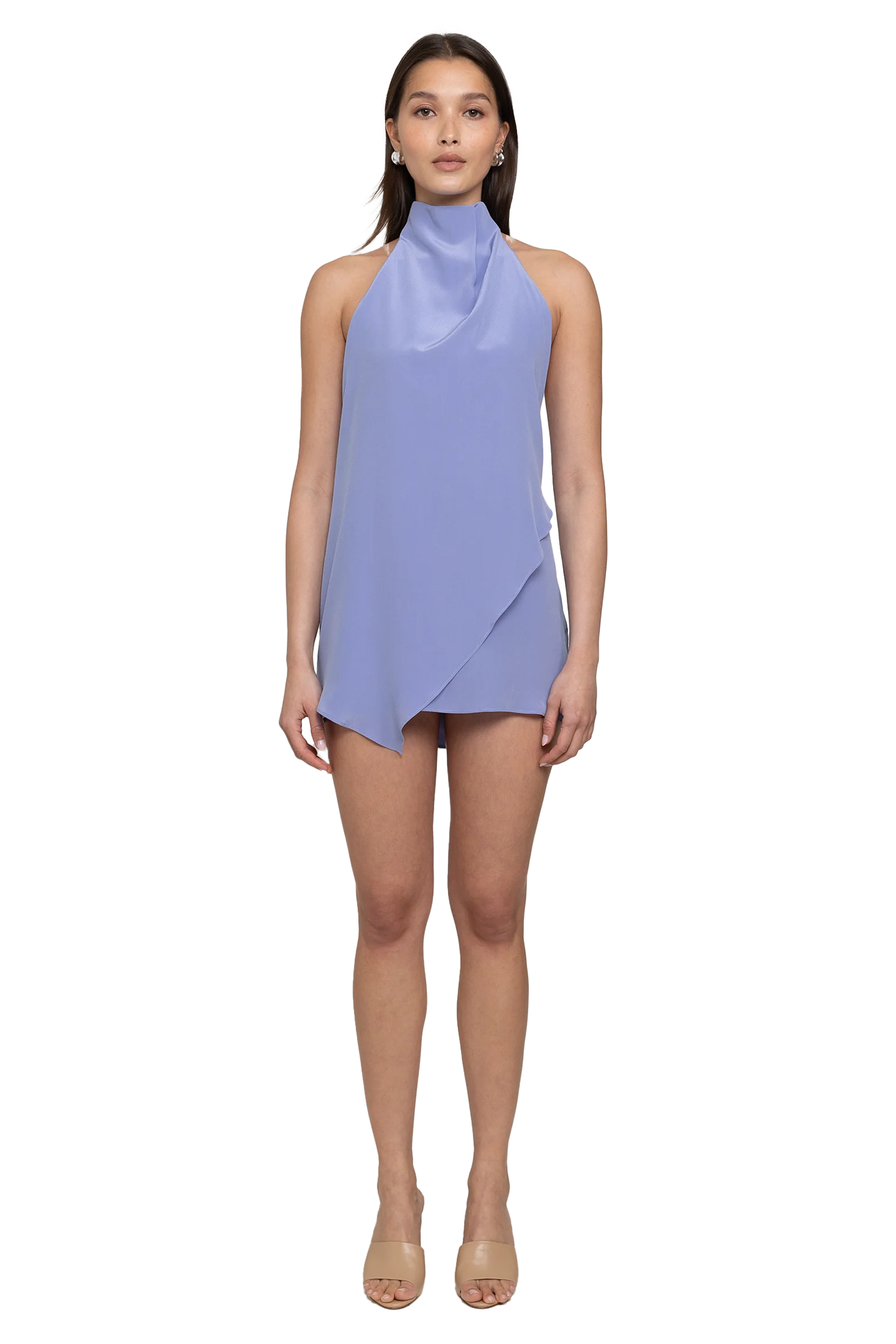 Super Mini Dress Purple - Image 3